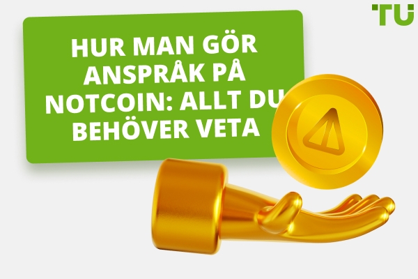 Hur man gör anspråk på Notcoin: Hur man får NOT