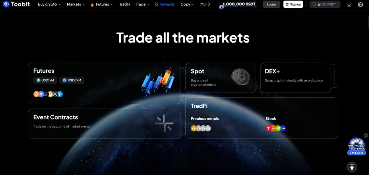 Toobit crypto exchange