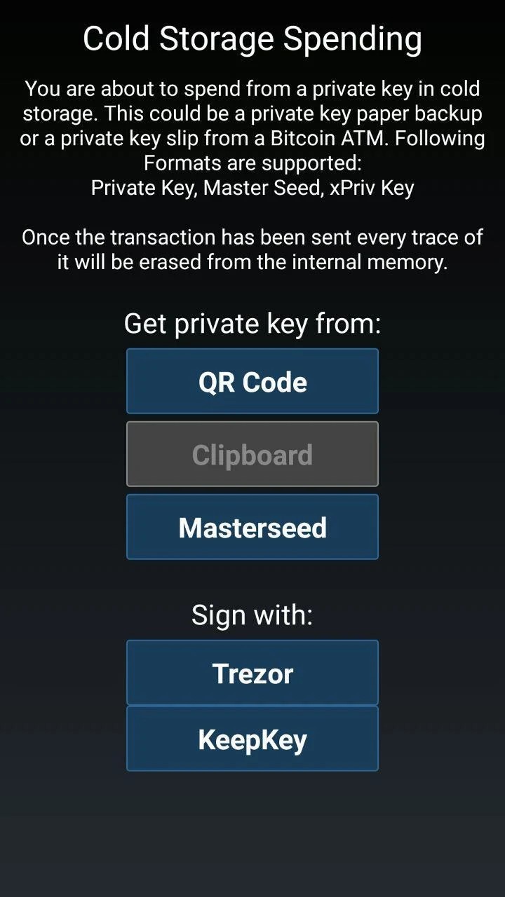 Mycelium Wallet Test 2026