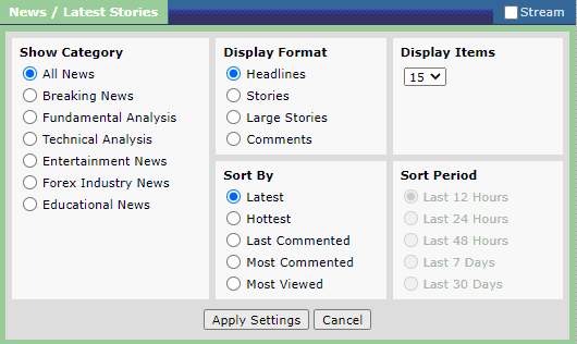 Forex Factory Filters