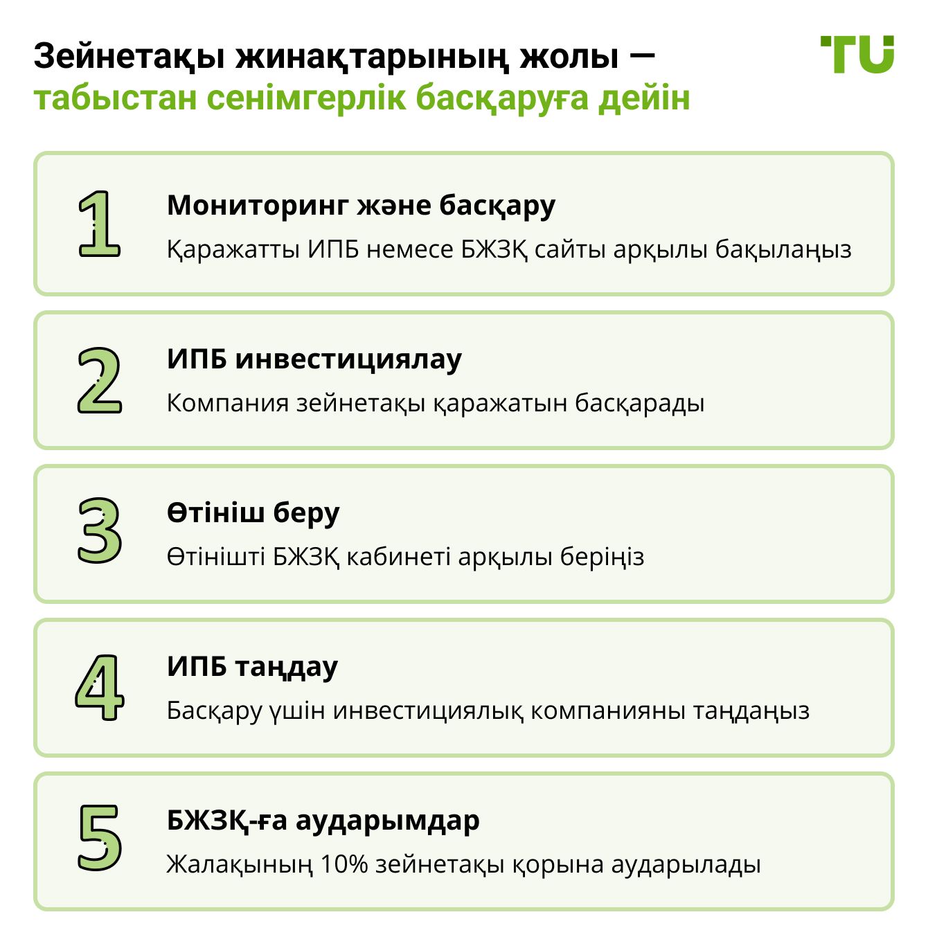 ИПБ сенімгерлік басқаруы деген не