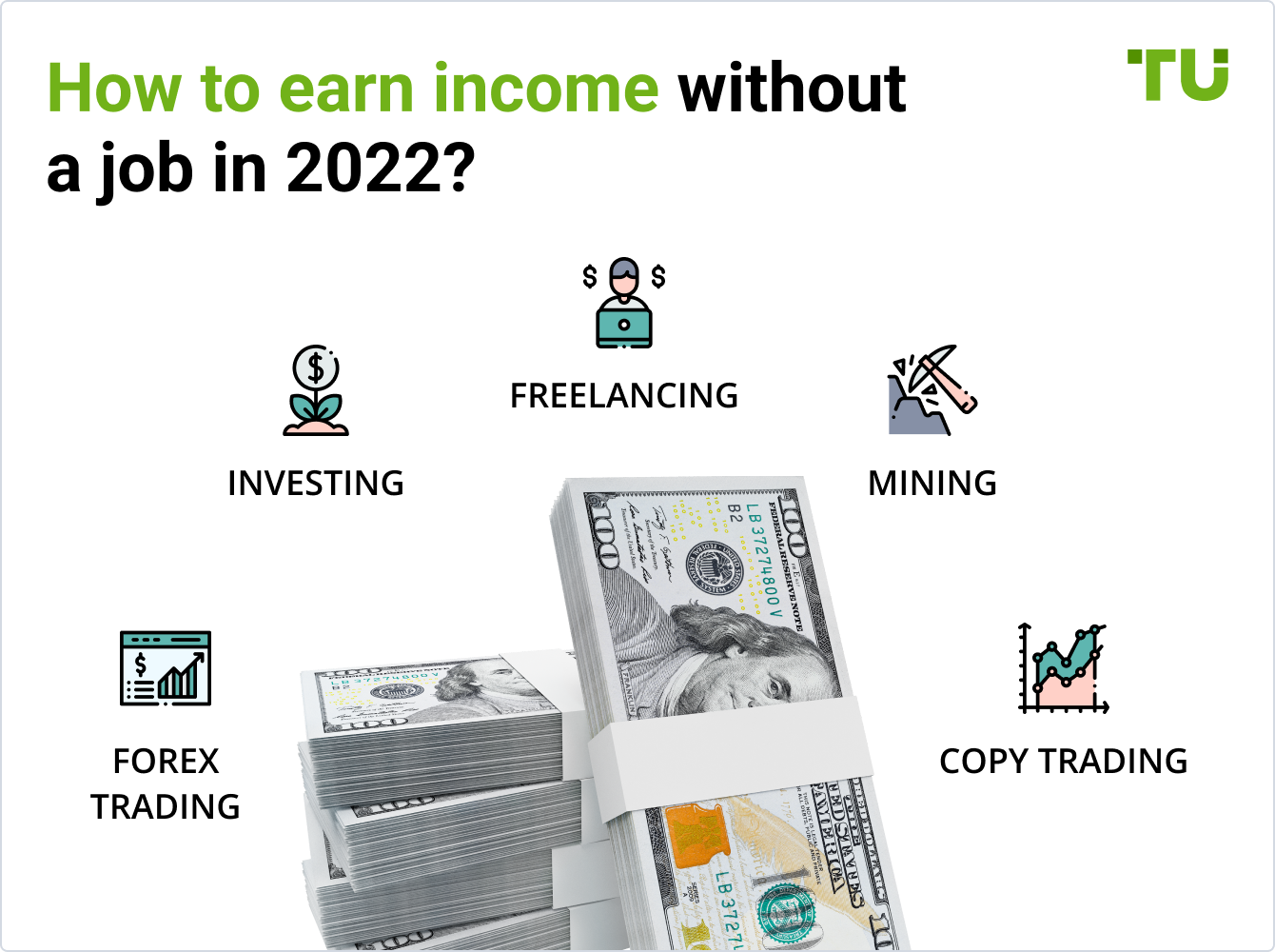 How to earn income without
a job in 2023?