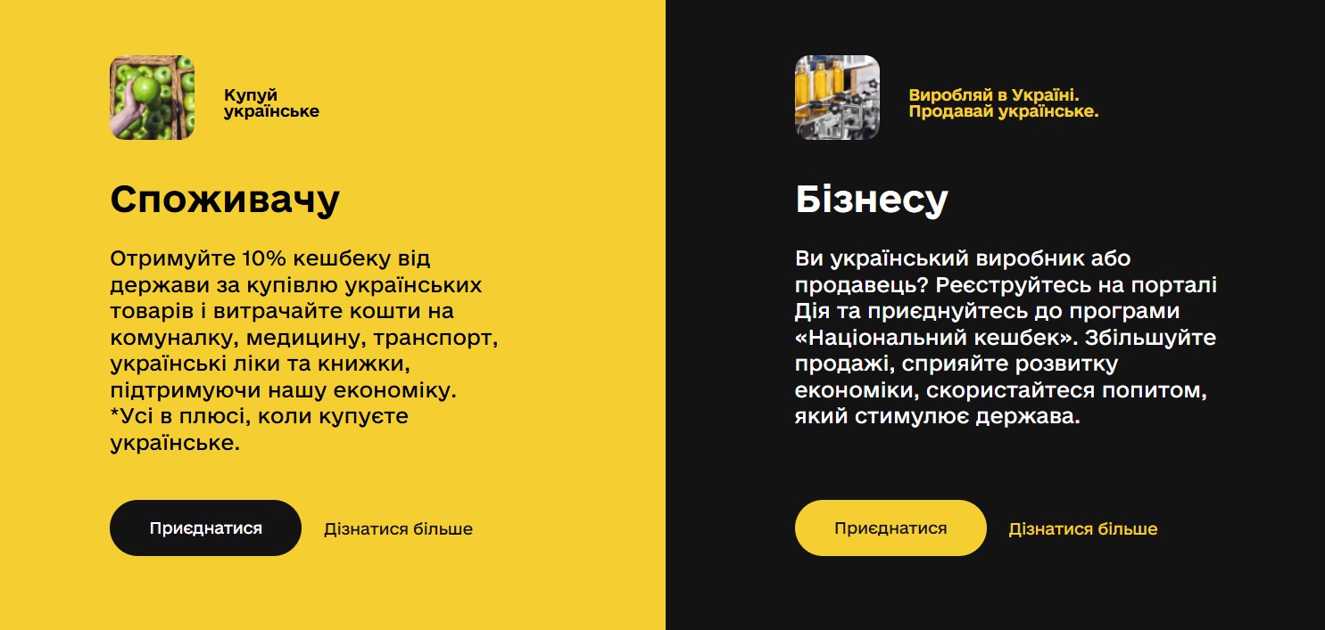 Национальный кешбэк для потребителей и бизнеса