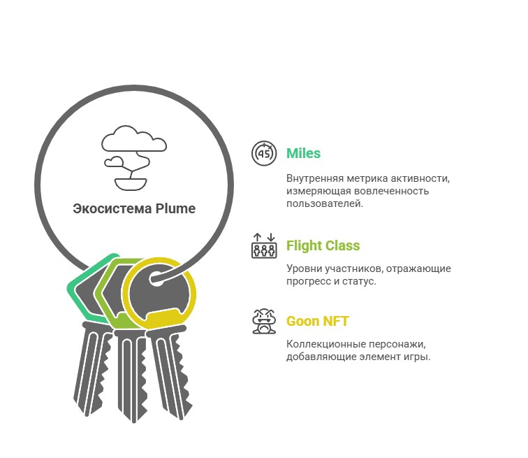 Ключевые элементы экосистемы Plume Testnet