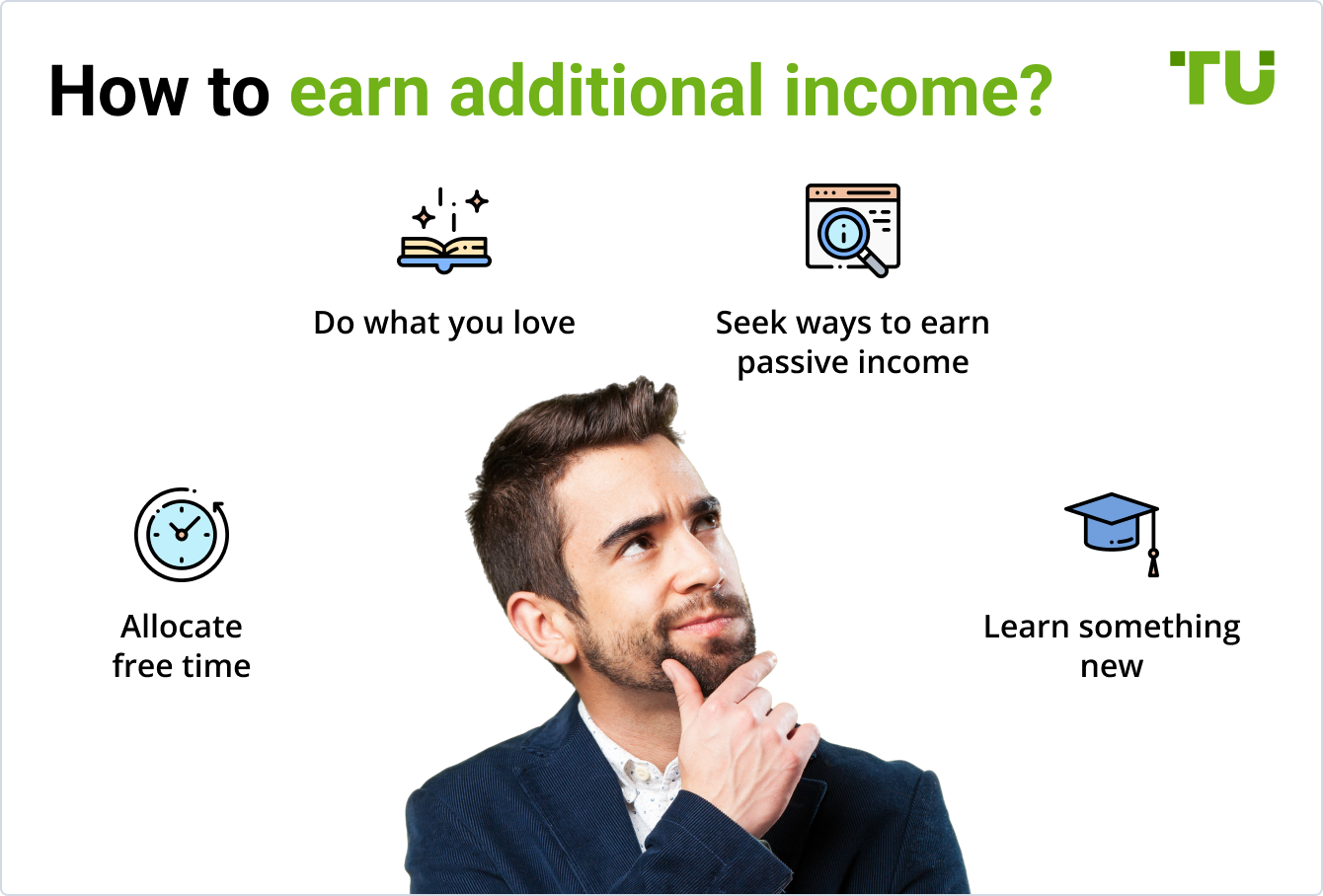 How to earn additional income?
