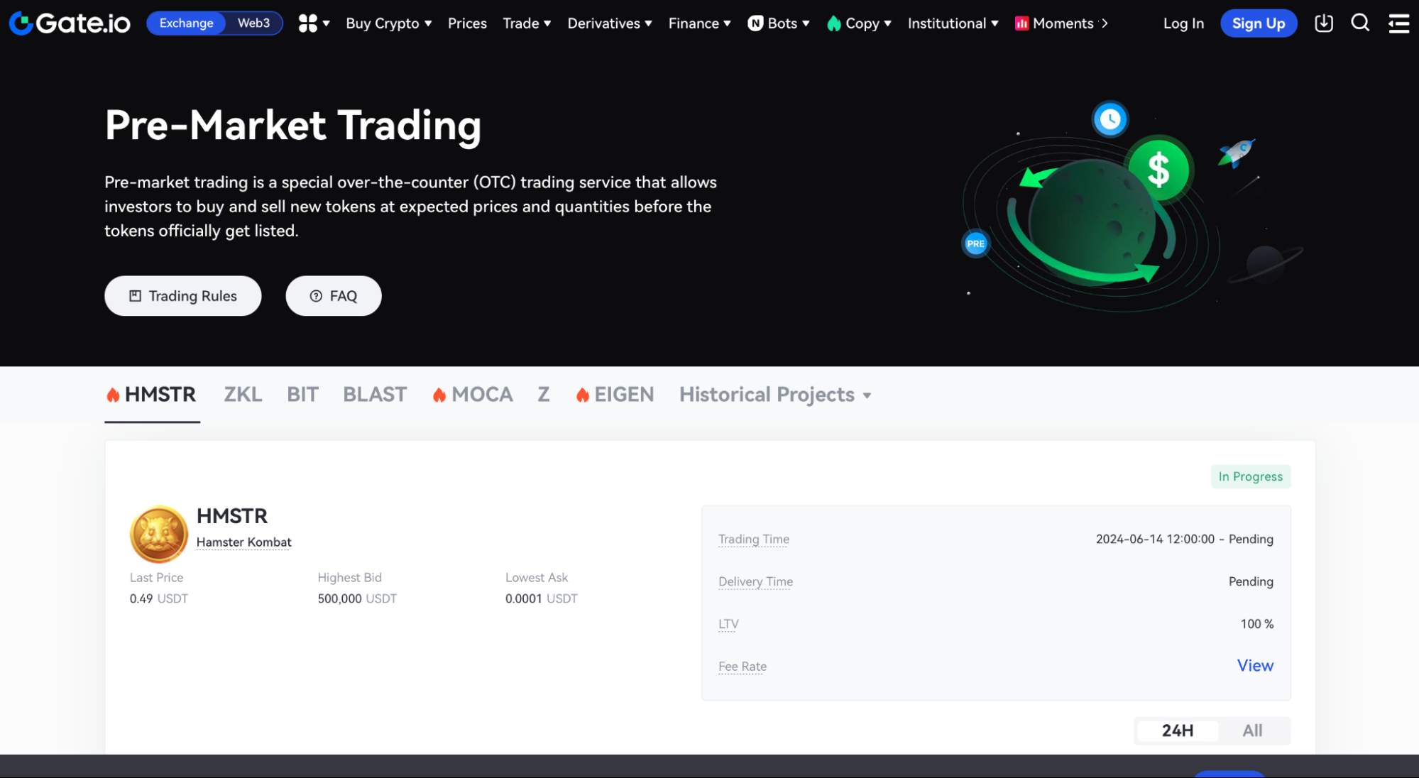Gate.io site