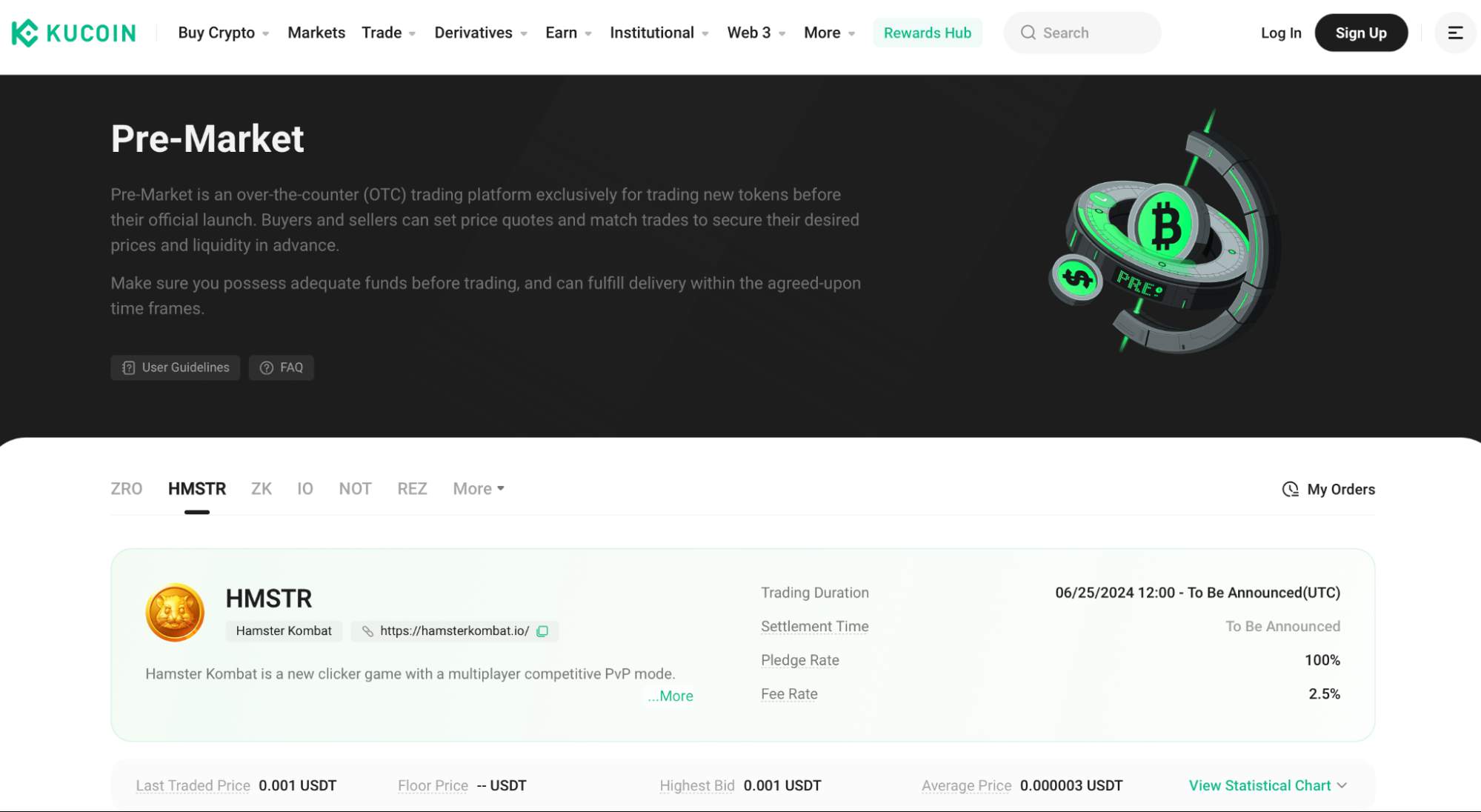 KuCoin site