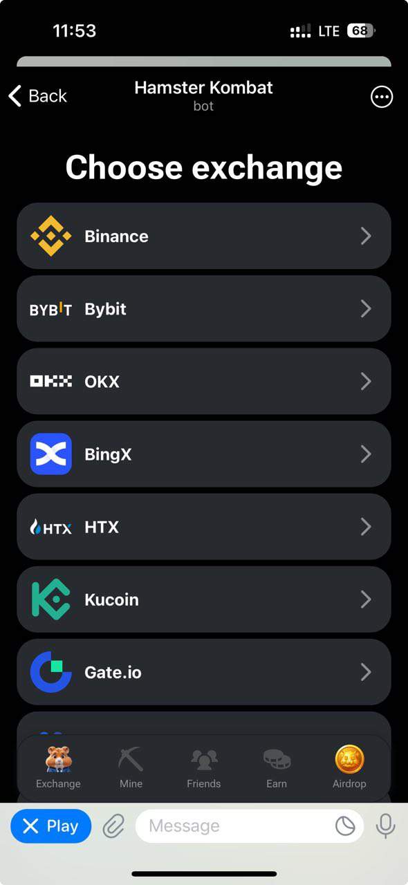 Potential future listings