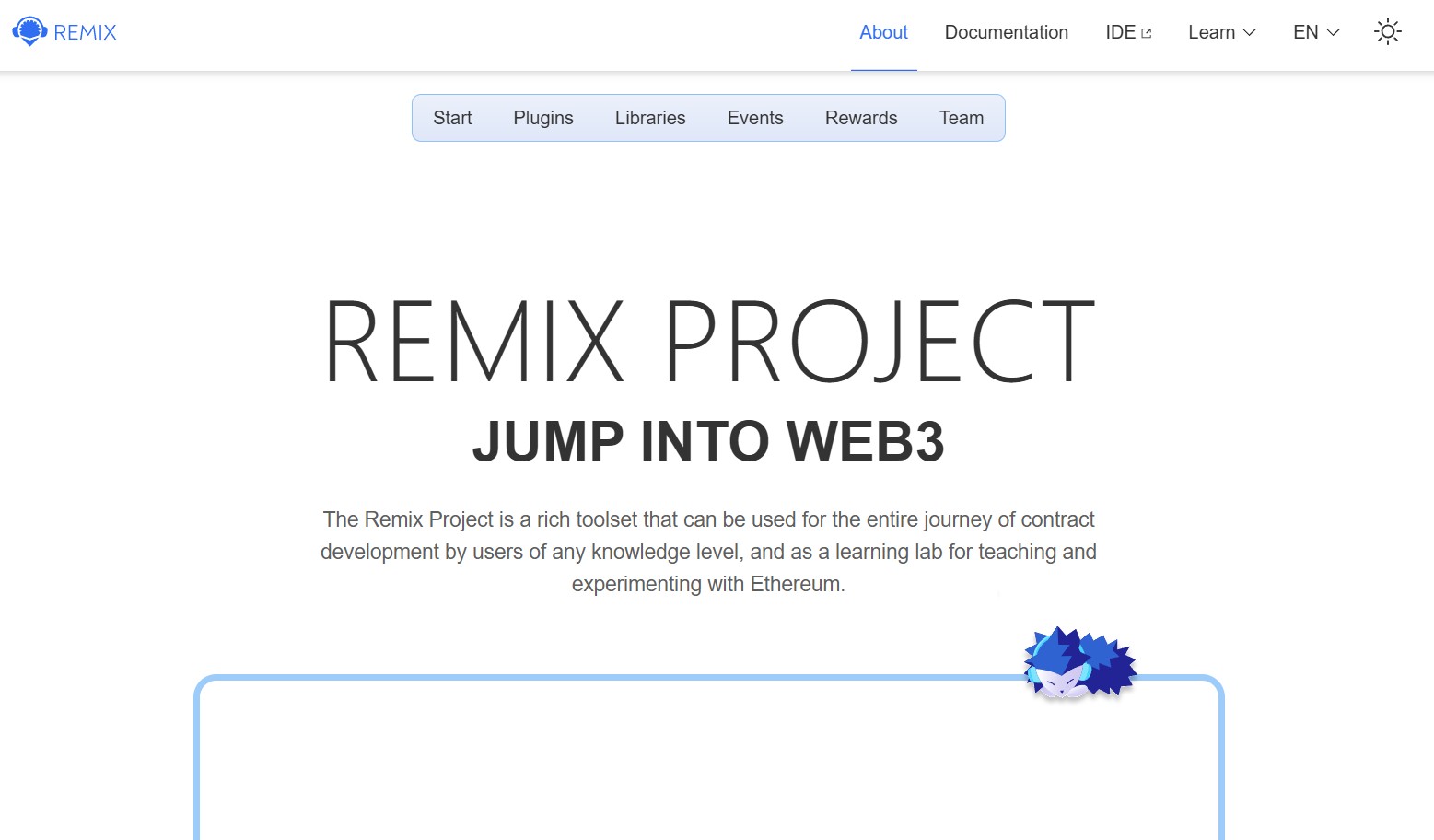 Інтерфейс Remix IDE