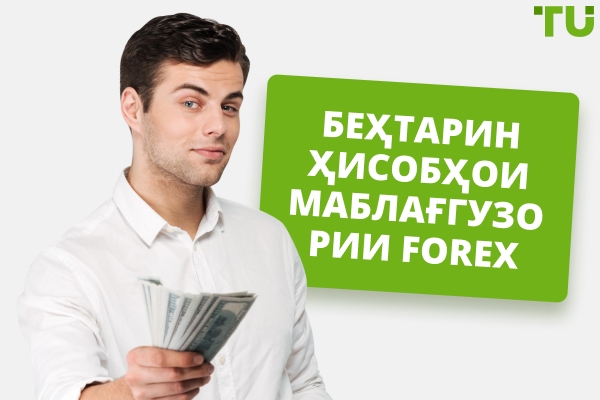 Беҳтарин ҳисобҳои маблағгузории Forex барои соли 2026