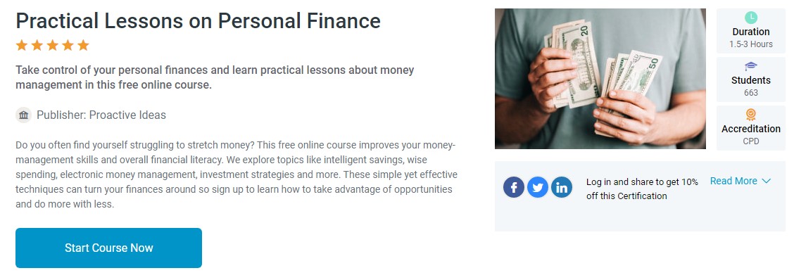 practical lessons on personal finance