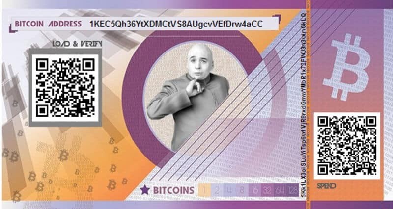 Paper Crypto Wallet