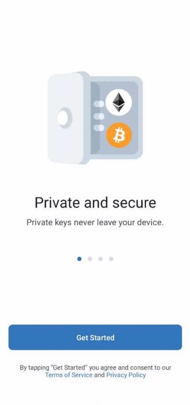 Створення гаманця Trust Wallet