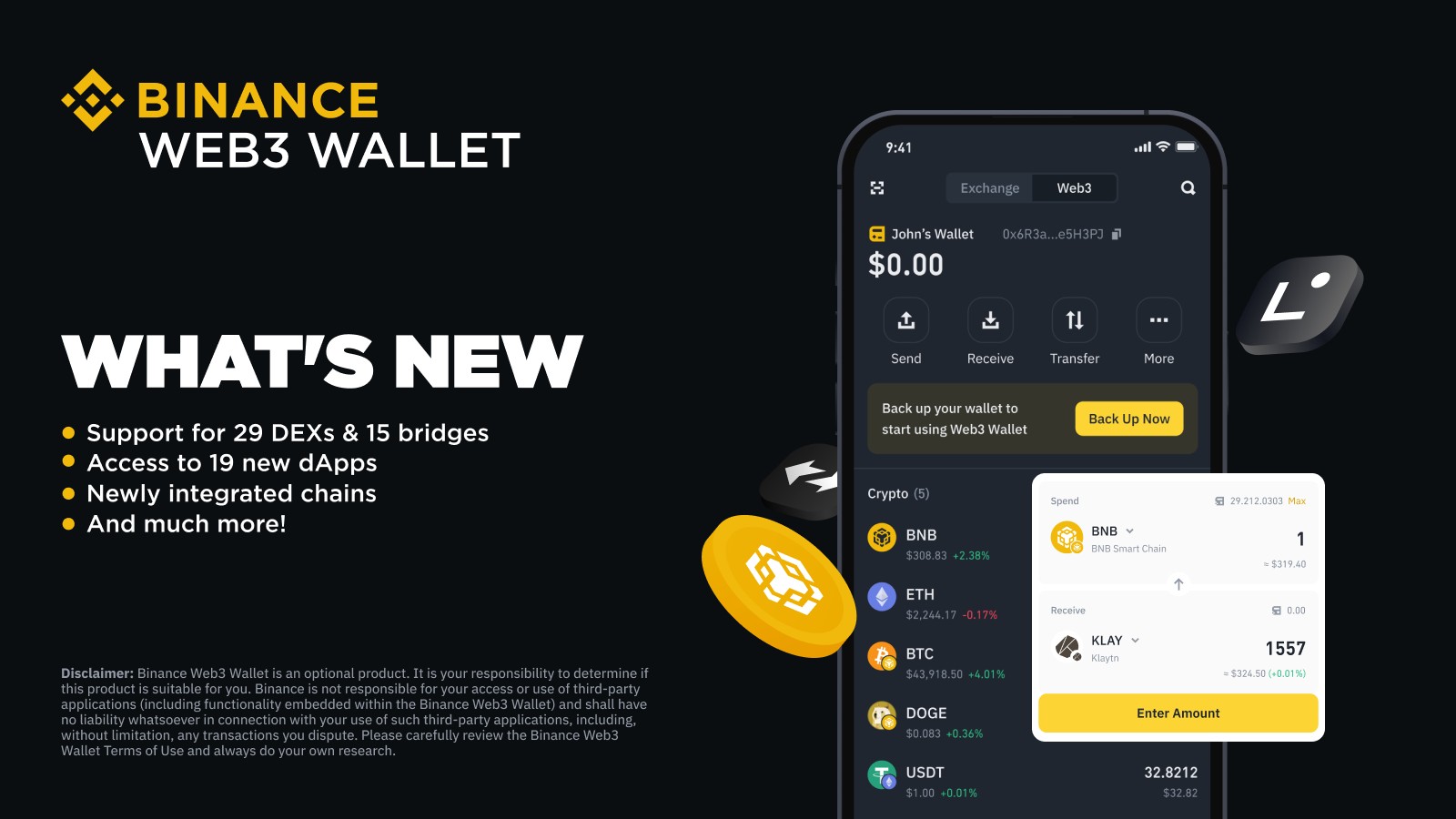 Binance Web3 wallet