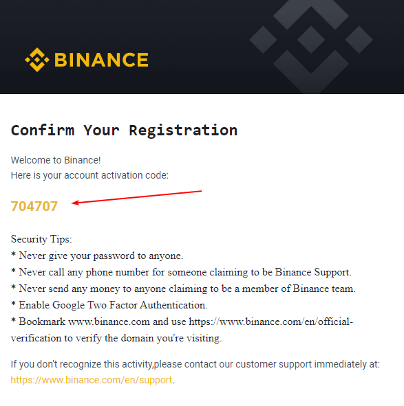 How to register on Binance
