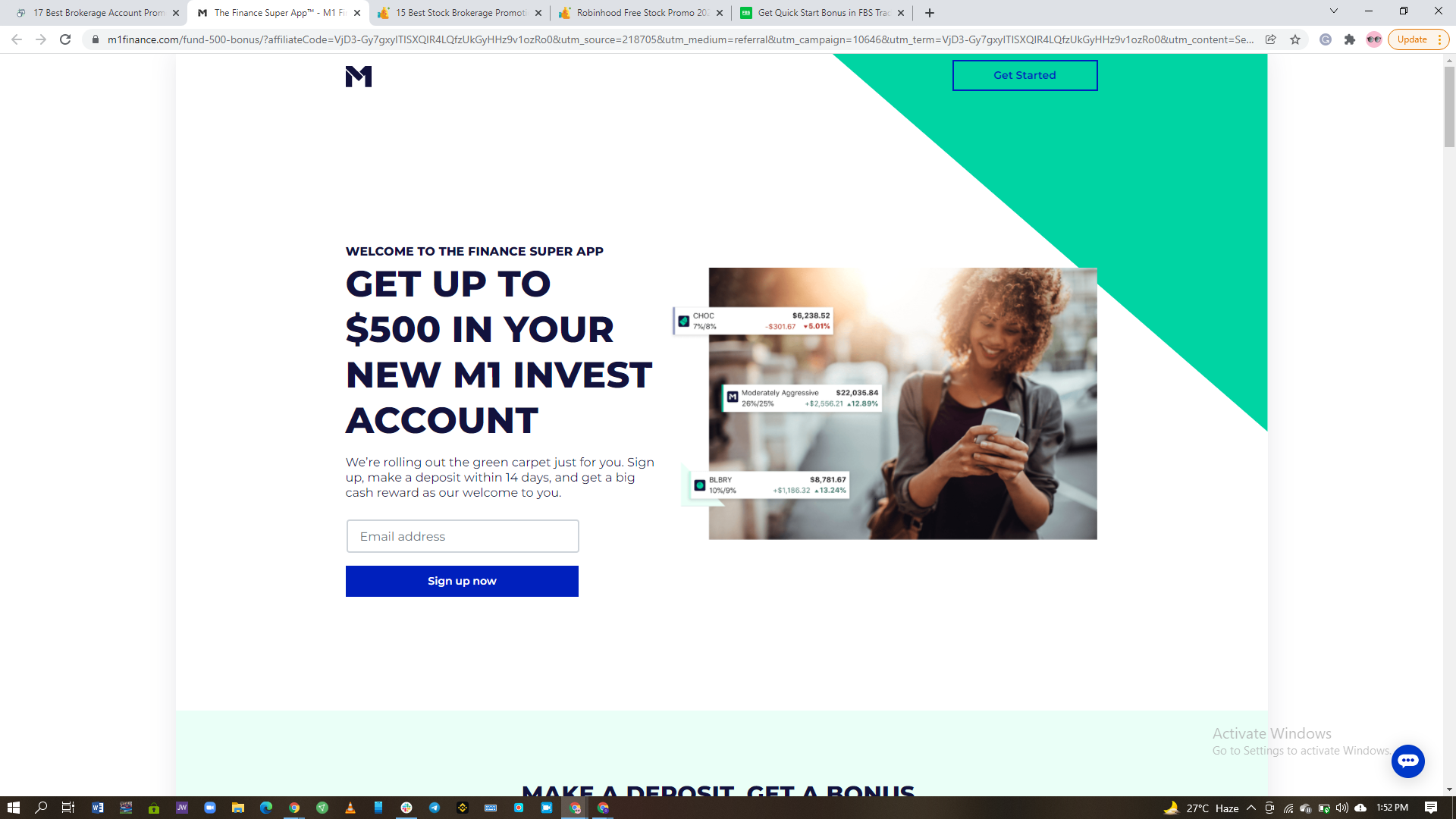 M1 Finance platform