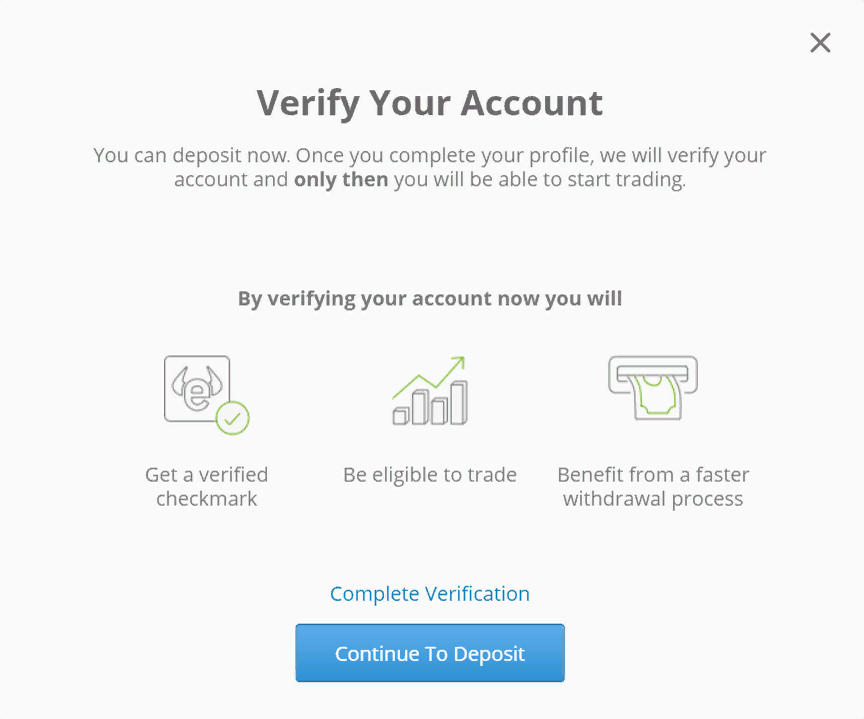 Photo:  verify your account 