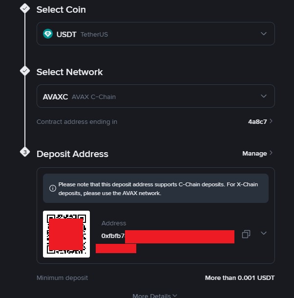 Адреса гаманця на Binance