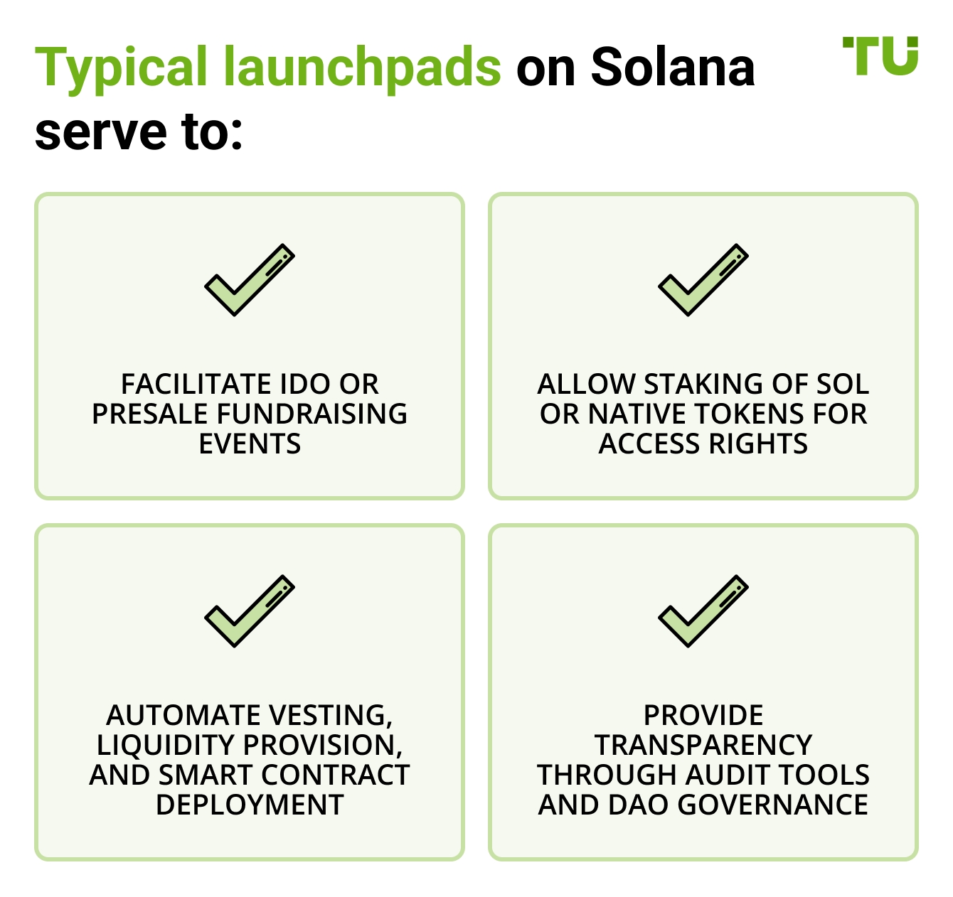 Typical launchpads on Solana serve to