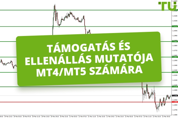 Támogatás és Ellenállás indikátor MT4/MT5-höz