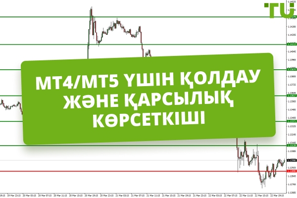 MT4/MT5 үшін Қолдау және Кедергі Индикаторы