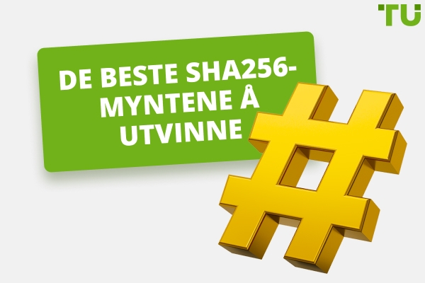 Beste SHA256-mynter å utvinne i 2026 og hvordan det fungerer