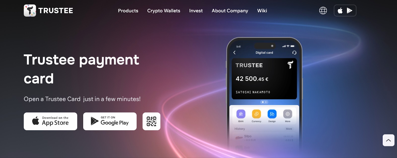 Trustee Card