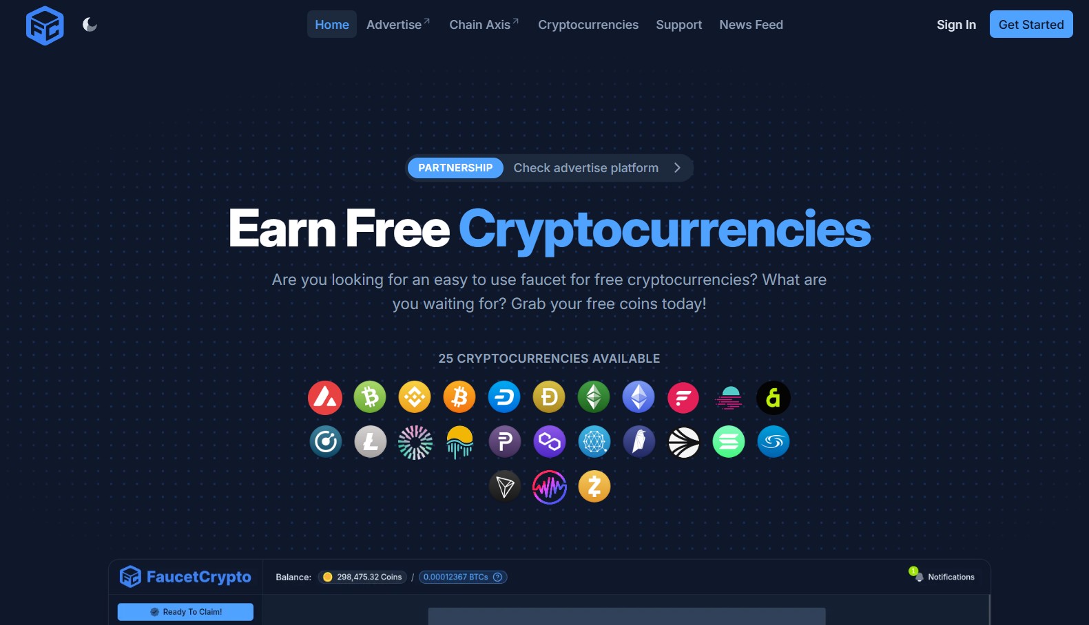Faucet Crypto