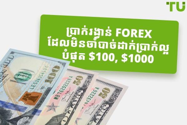 ប្រាក់រង្វាន់ Forex ដែលមិនចាំបាច់ដាក់ប្រាក់ល្អបំផុត $100, $1,000 ក្នុងឆ្នាំ 2026