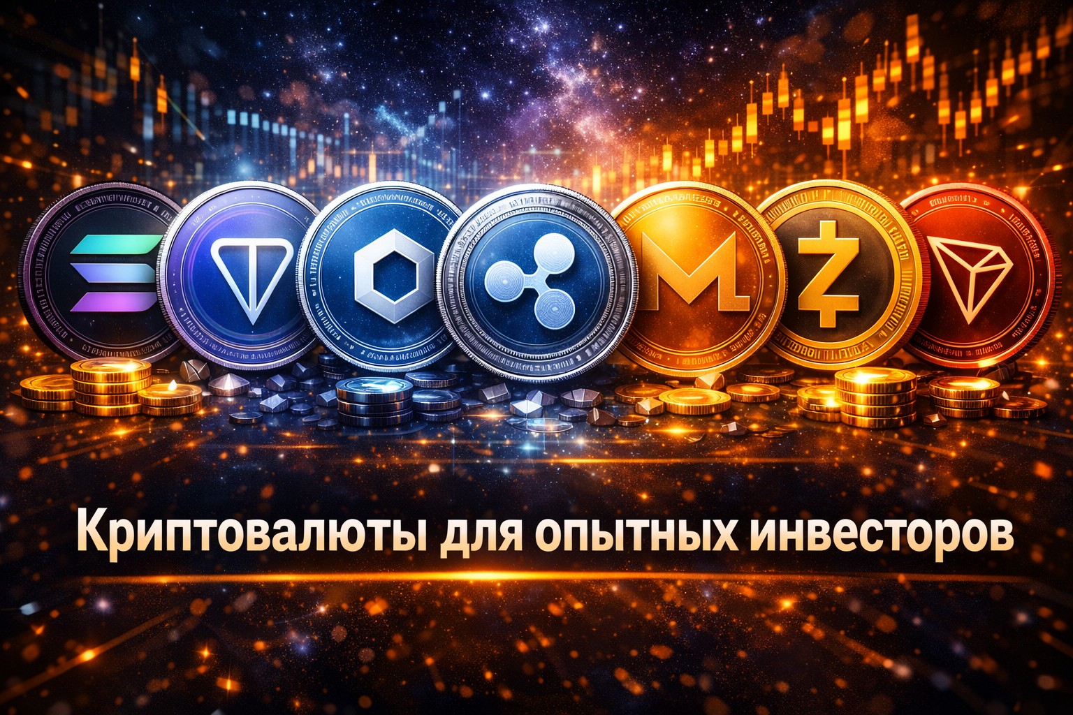Криптовалюты для опытных инвесторов