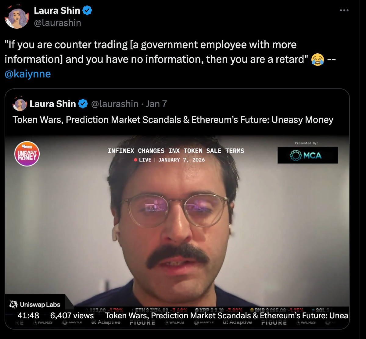 Laura Shin post