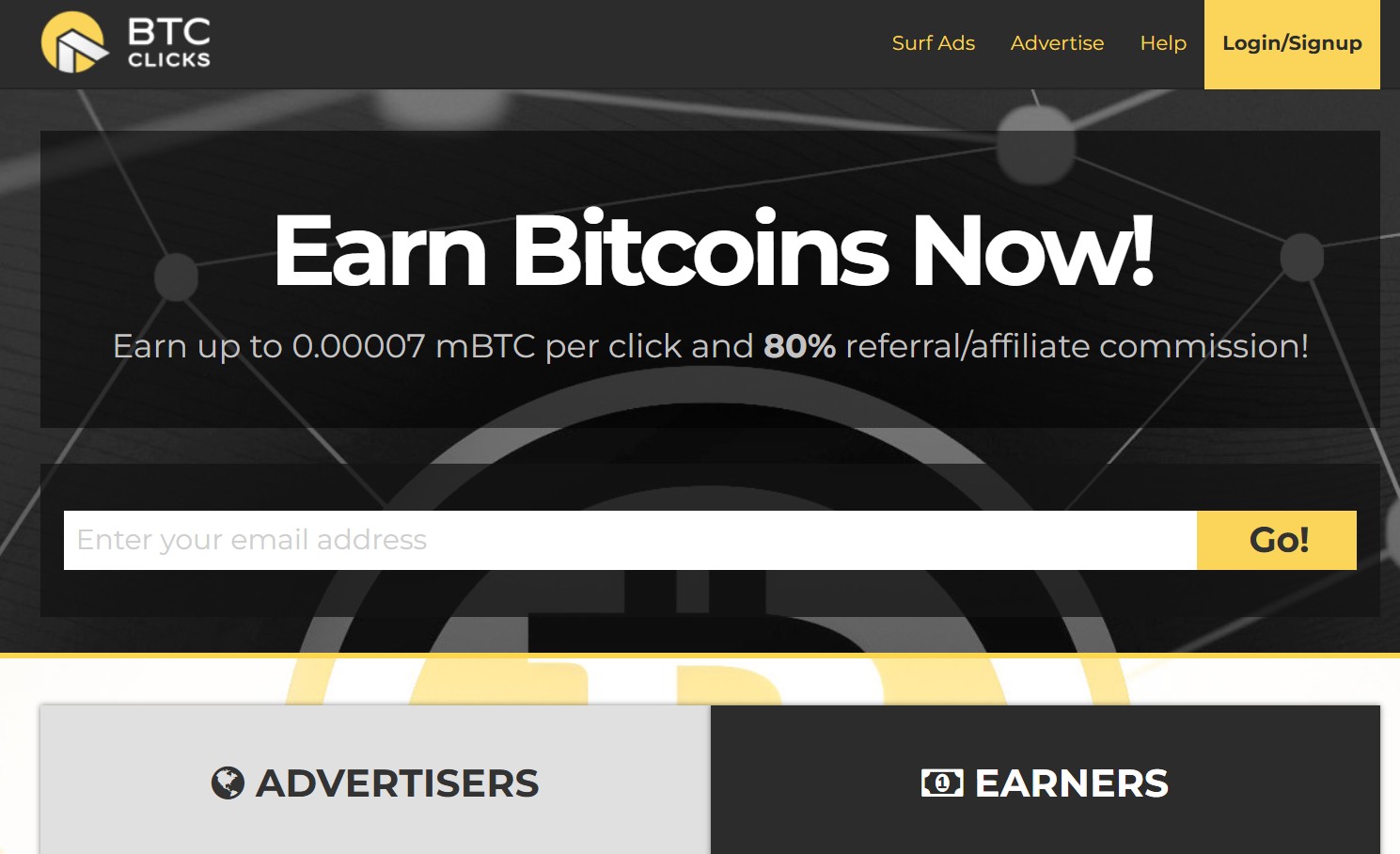 Криптокран BTC Clicks