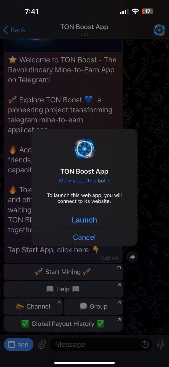 Launching TON Boost App
