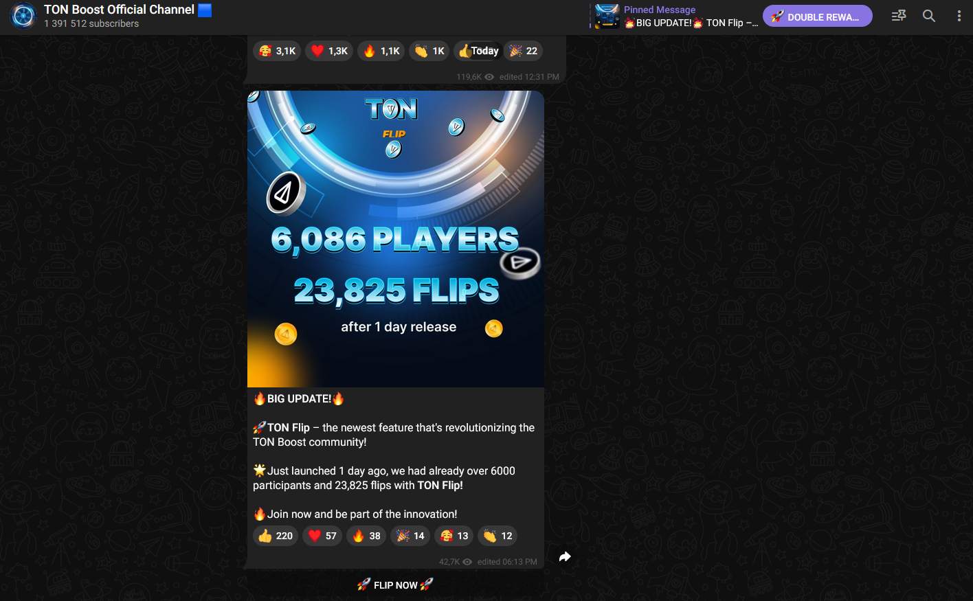 TON Boost Official Channel