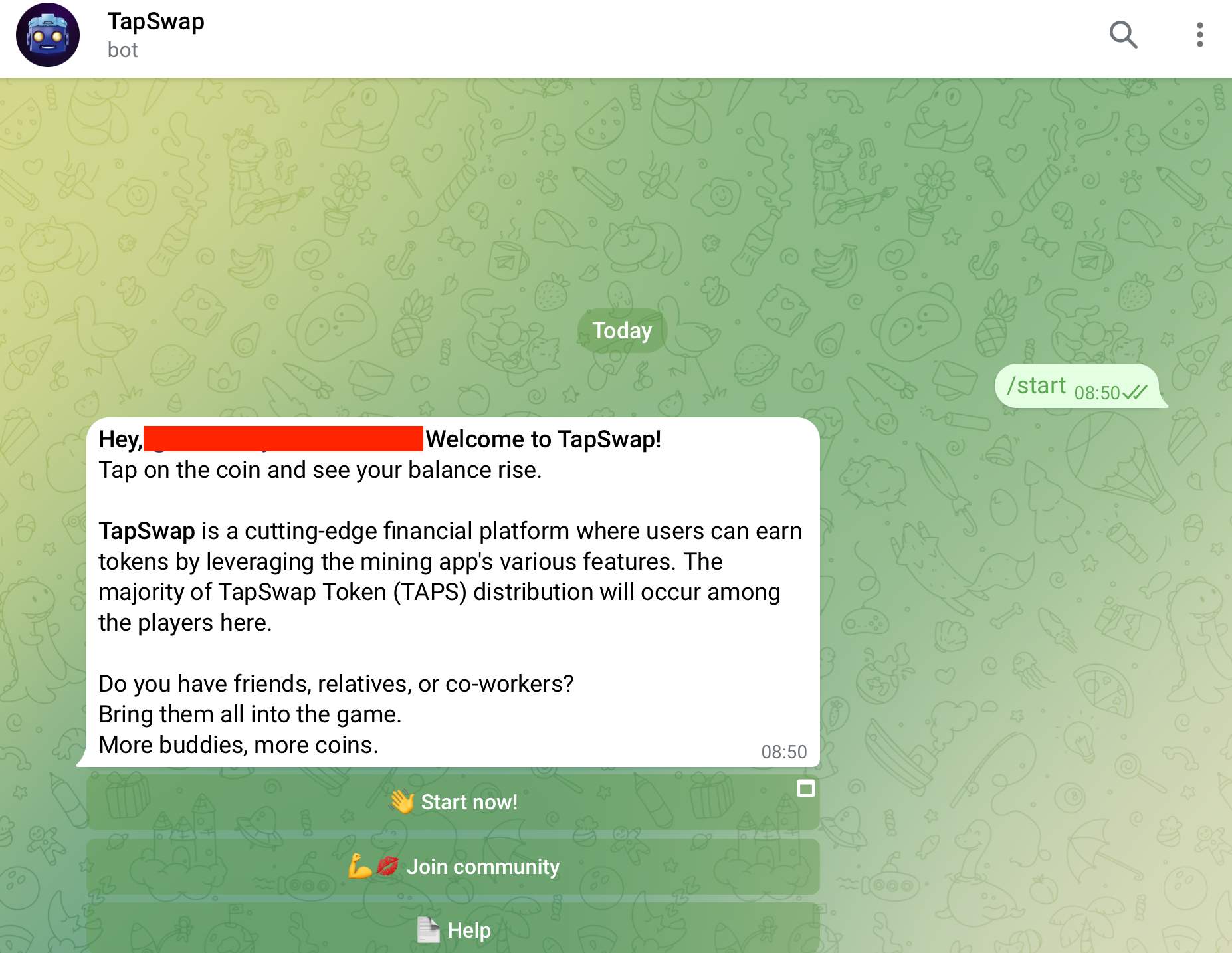 TapSwap bot