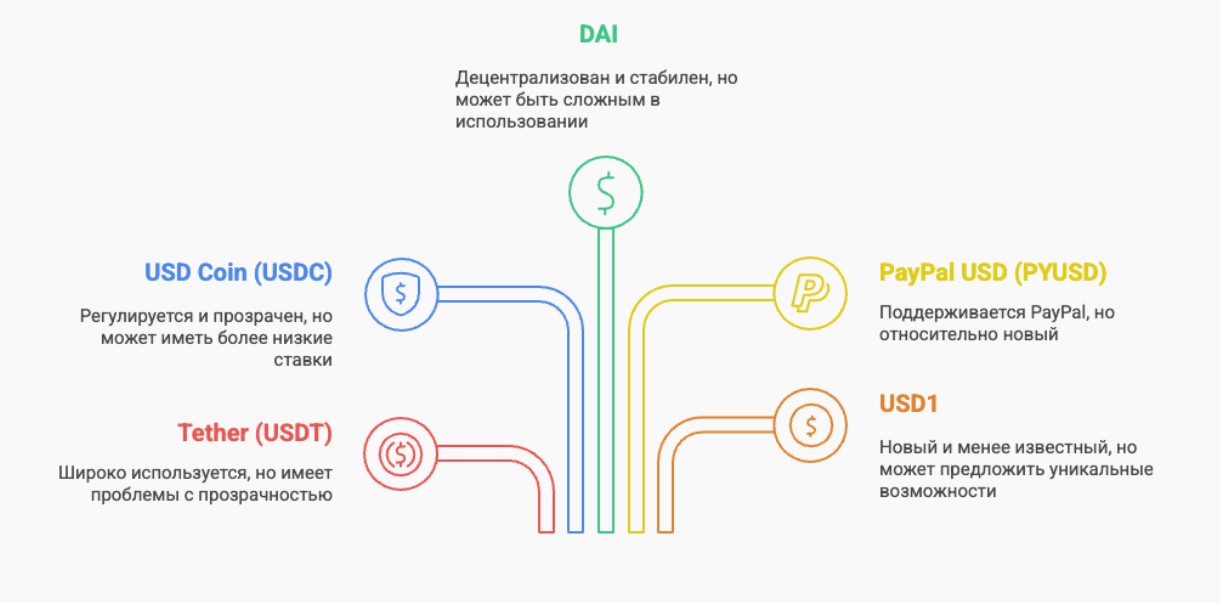 Стейблкоины для пассивного заработка и их особенности