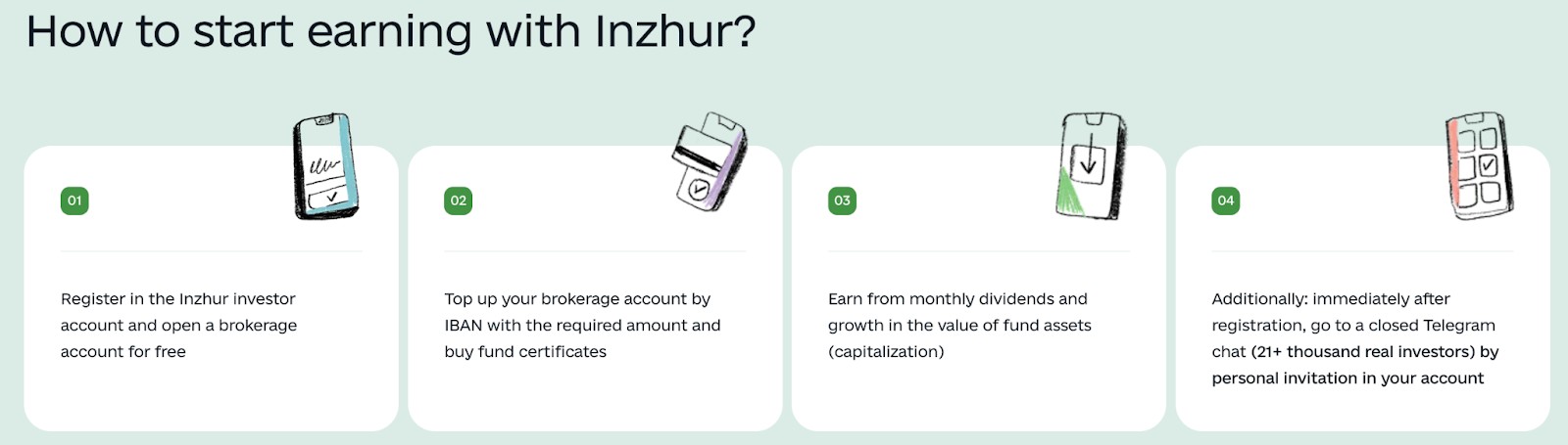 How to start earning with Inzhur?