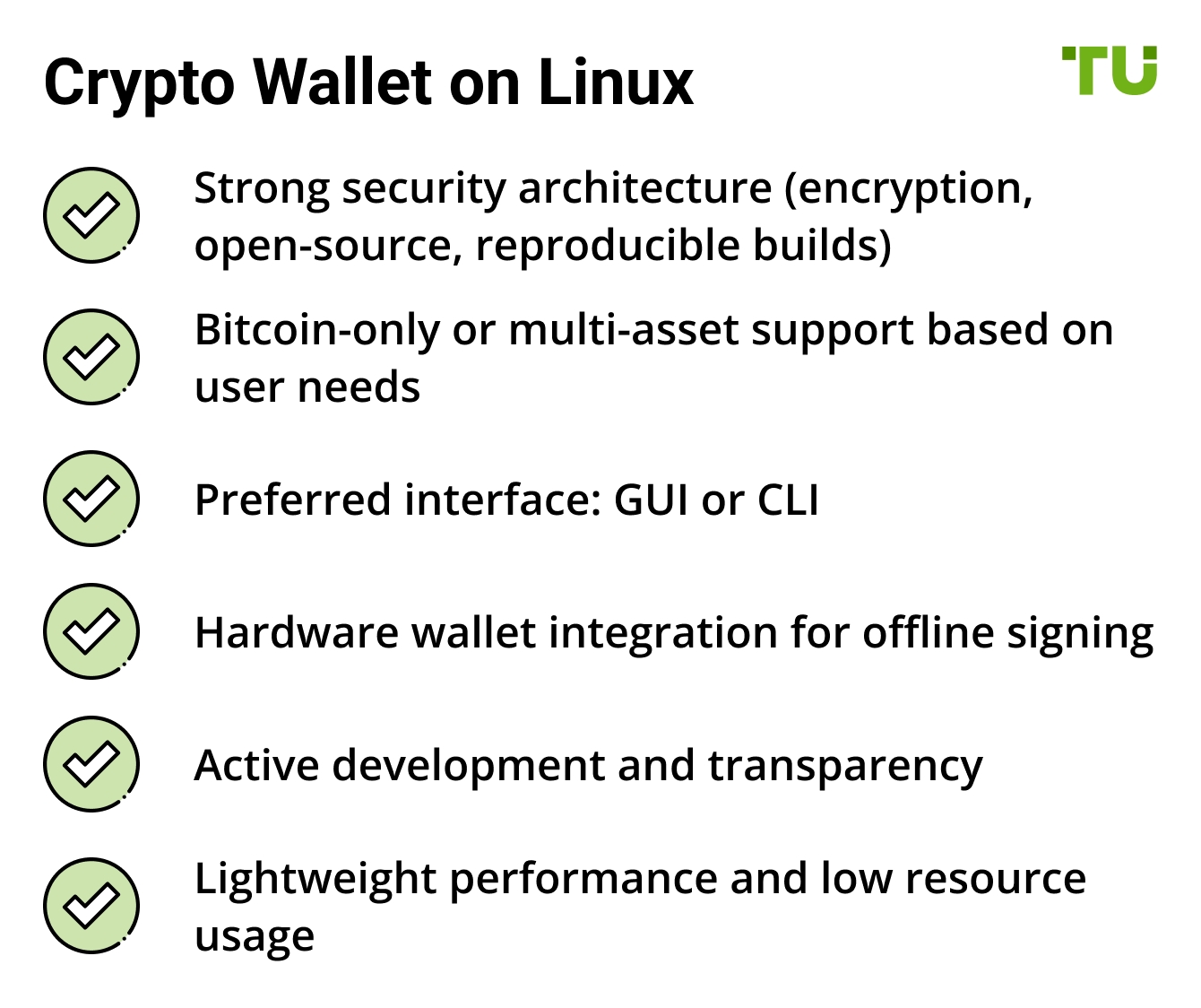 Crypto Wallet on Linux
