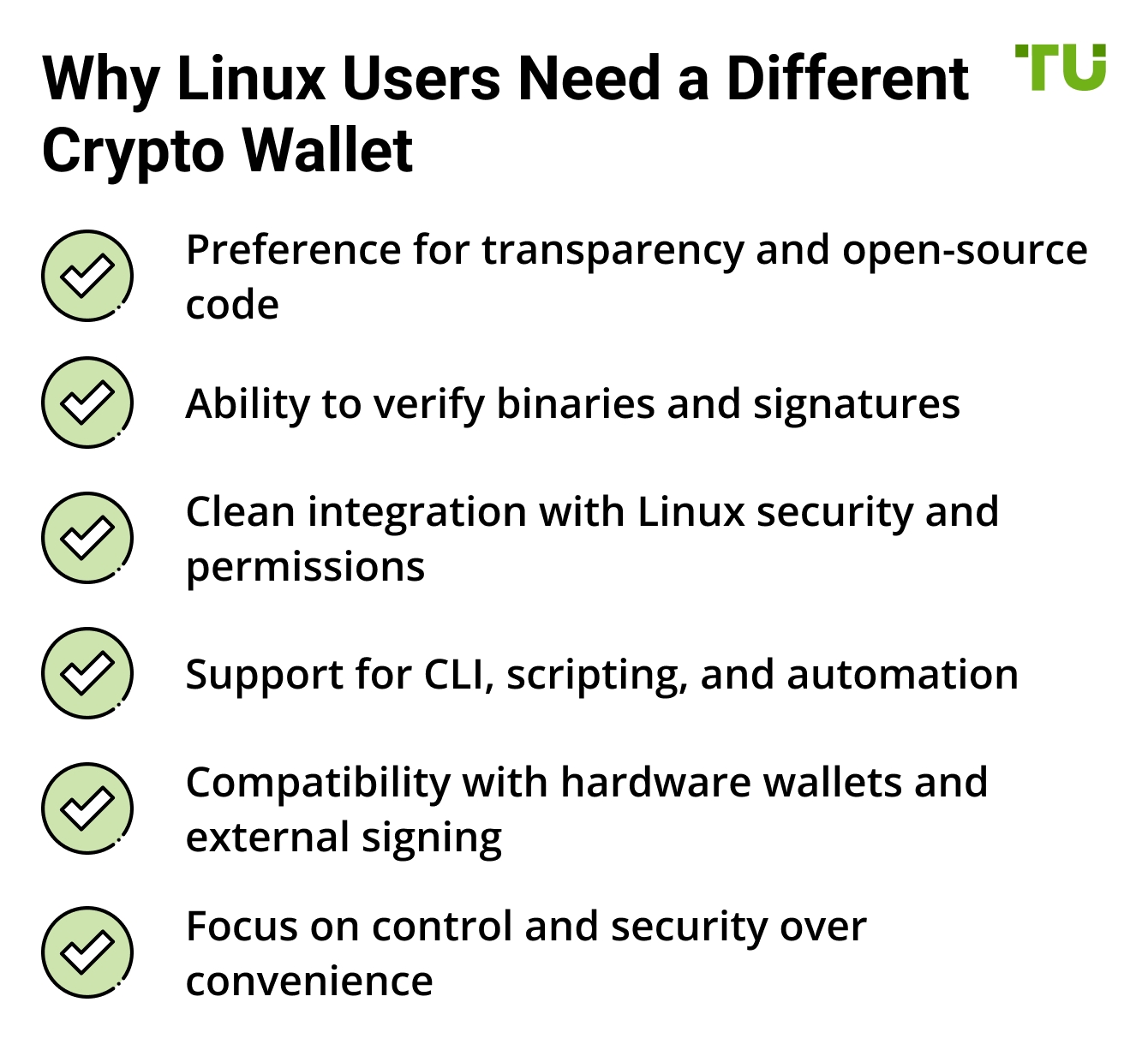 Why Linux Users Need a Different Crypto Wallet