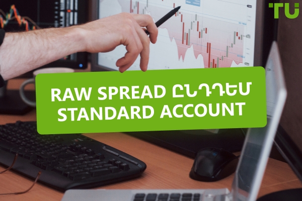 Raw Spread ընդդեմ Standard Հաշիվ