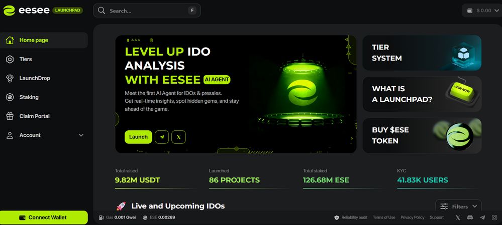 Eesee Launchpad