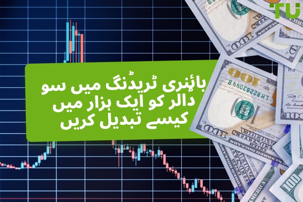بائنری ٹریڈنگ میں $100 کو $1000 میں کیسے تبدیل کریں