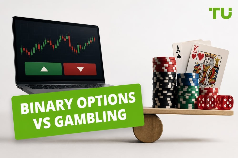 Is binary options trading the same as gambling?
