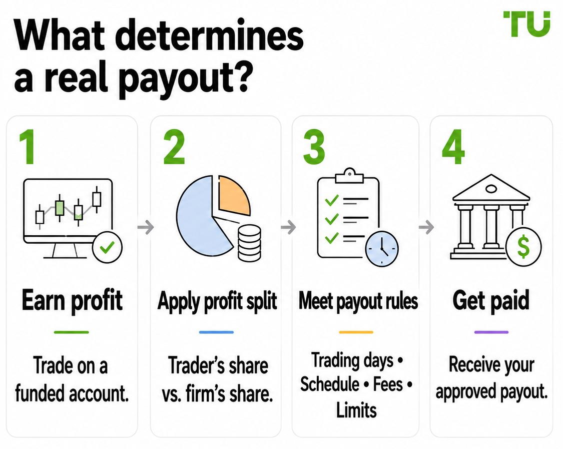 What determines a real payout?