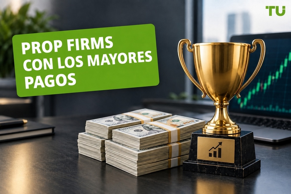 Prop Firms con los pagos más altos: repartos de beneficios, reglas y qué deben comparar los traders