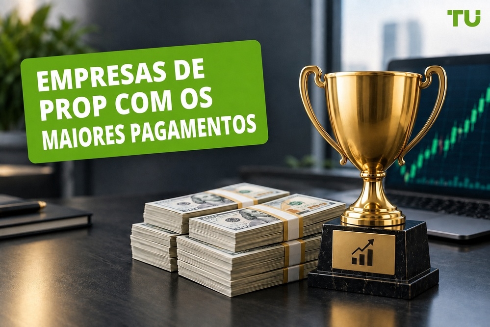 Prop Firms com os Maiores Pagamentos: Divisões de Lucros, Regras e o que os Traders Devem Comparar