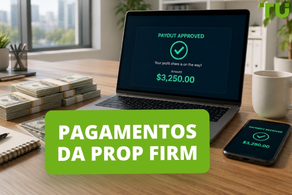 Pagamentos de Prop Firms: Como Funcionam os Saques de Lucros