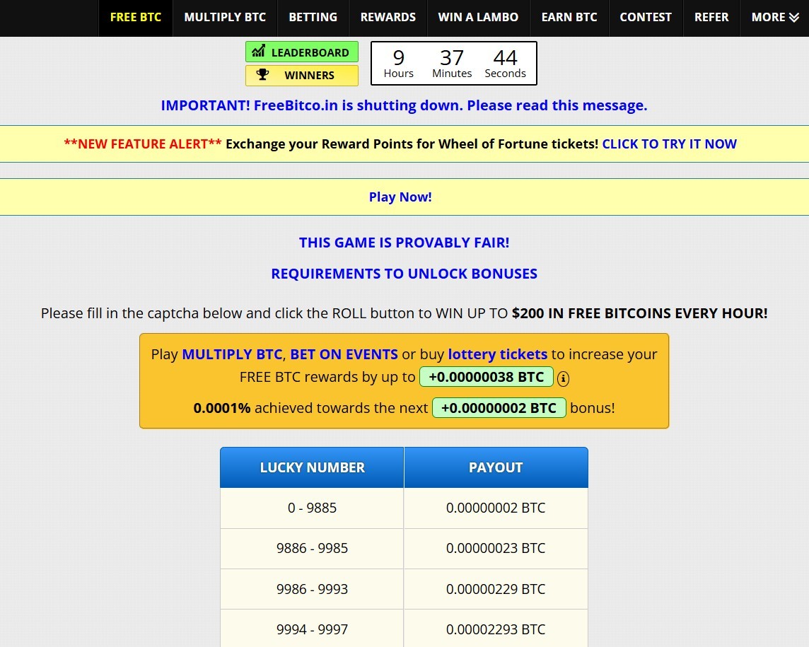 Кран FreeBitcoin