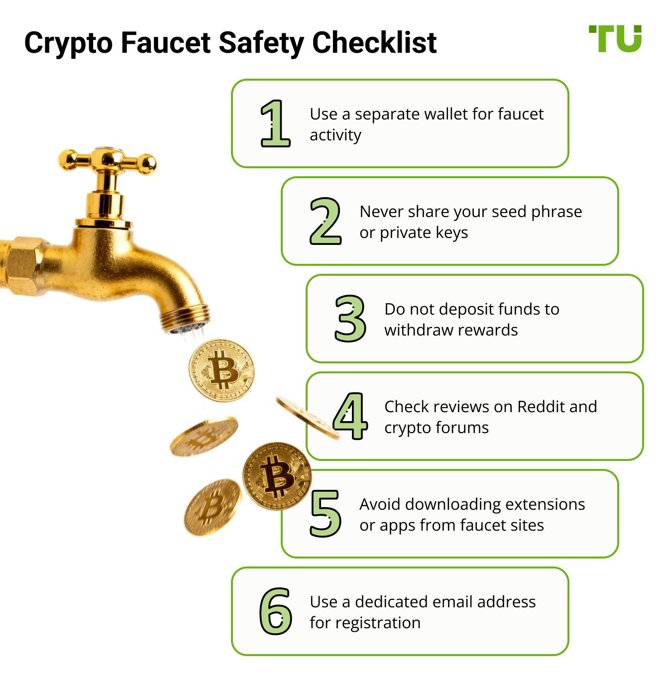 Crypto Faucet Safety Checklist