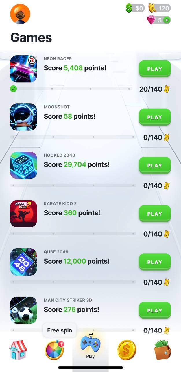 Список ігор Gamee